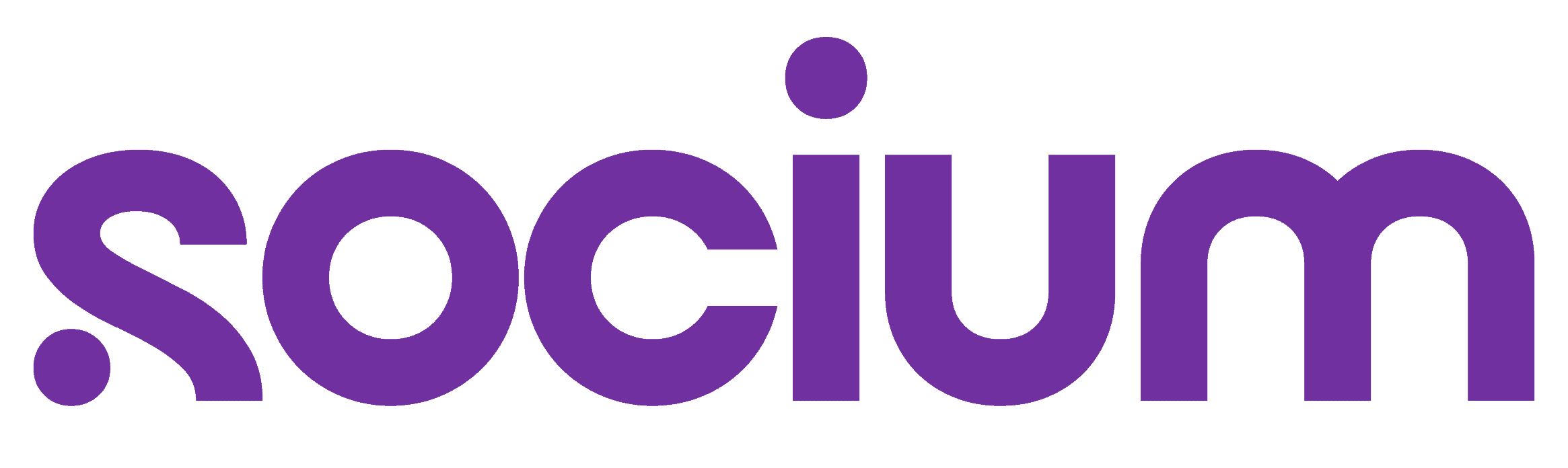 Socium full logo — color version